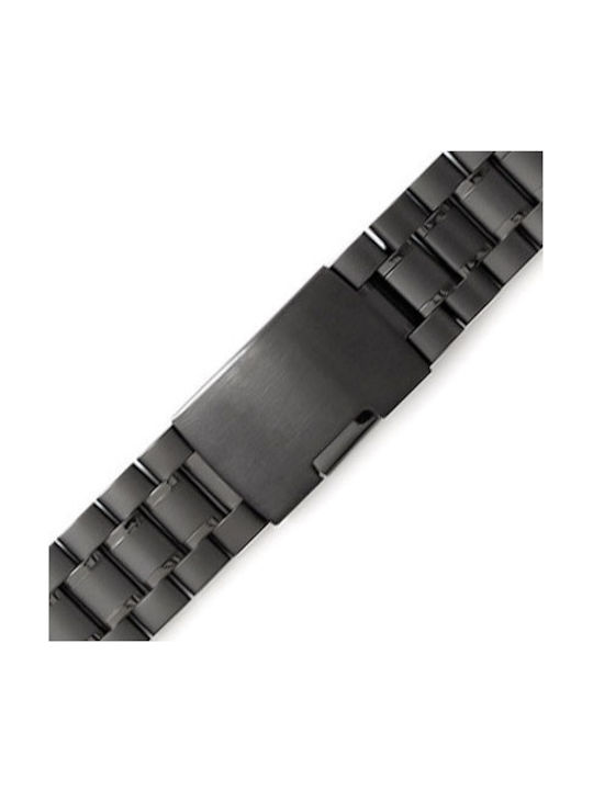 KOSTELO Brățară din metal Negru 20mm