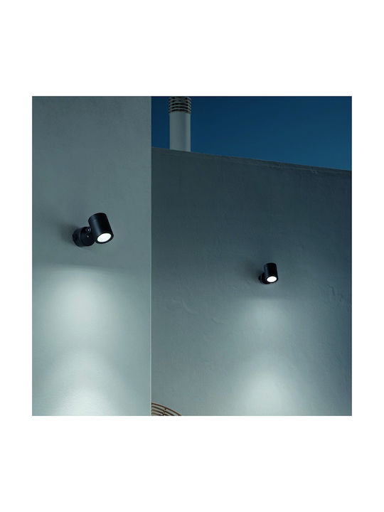 Ideal Lux Single LED Spot in Black Color