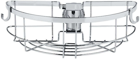 Wenko Badewannenregal Metallisch Silber