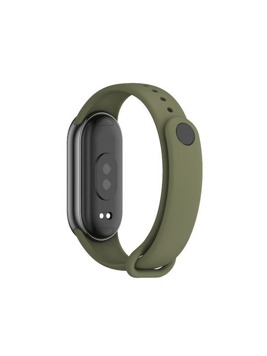 Strap Silicone Green (Xiaomi Smart Band 9, Xiaomi Smart Band 8)