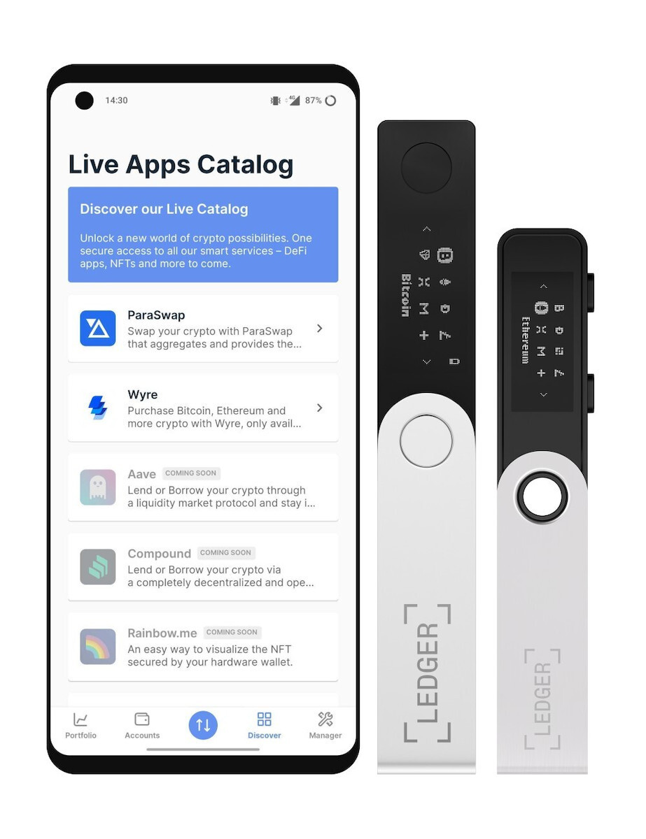 Ledger Ledger Nano X Portofel Hardware Pentru Cryptomonede | Skroutz Romania