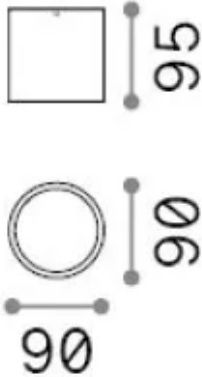 Ideal Lux Single Spot in Brown Color Ideal Lux Single Spot in Brown Color