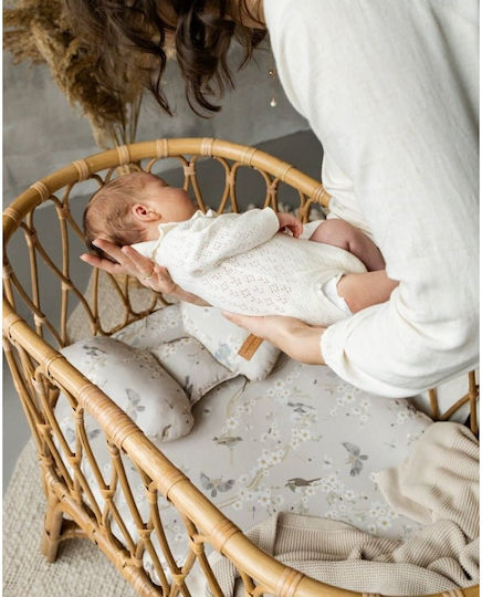 Color Stories Baby Sheet Crib Cotton Fitted Beige 60x120cm