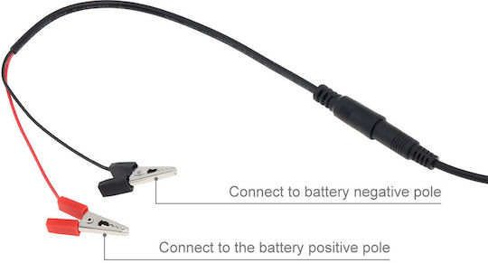 Επαγγελματική Υποβρύχια Λάμπα Ψαρέματος 12v 144smd 3000lm Διακόπτη Κροκοδειλάκια Λευκό Φωτισμό