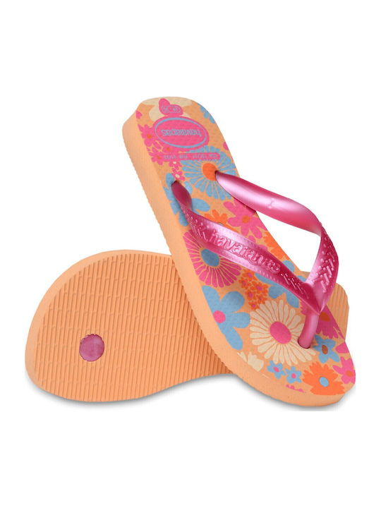 Șlapi pentru copii Flip Flops Fuchsia Flores