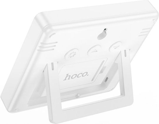 Hoco Ceas De Masă Digital LED Din Plastic Alb BG-14-0674