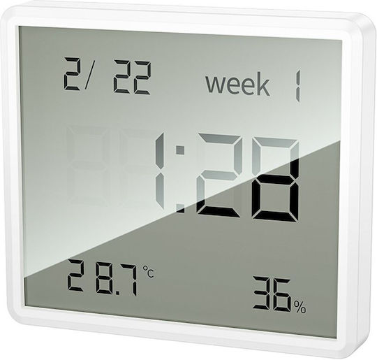 Hoco Ceas De Masă Digital LED Din Plastic Alb BG-14-0674