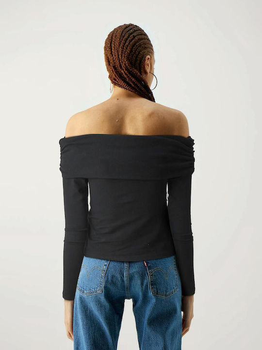 Only Women's Blouse Off-Shoulder Black