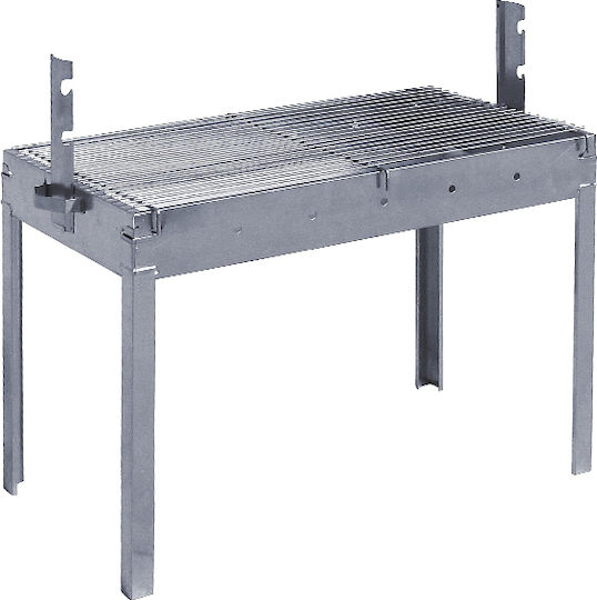Biofan Galvanized Charcoal Grill for Lamb 54cmx32cm
