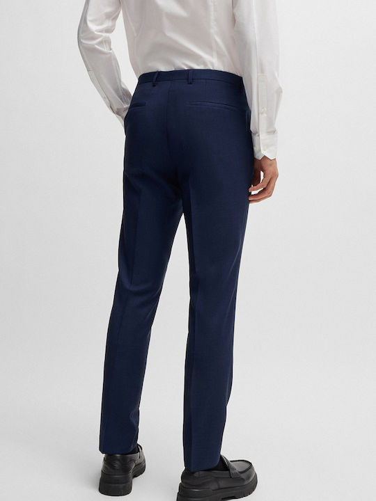 Hugo Boss Trousers Suit Dark Blue