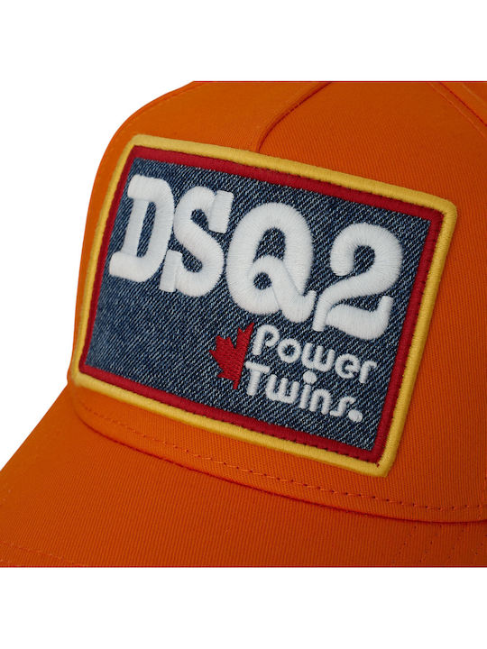 Mütze Jockey Dsquared2 Orange Bcm087405c00001-6062