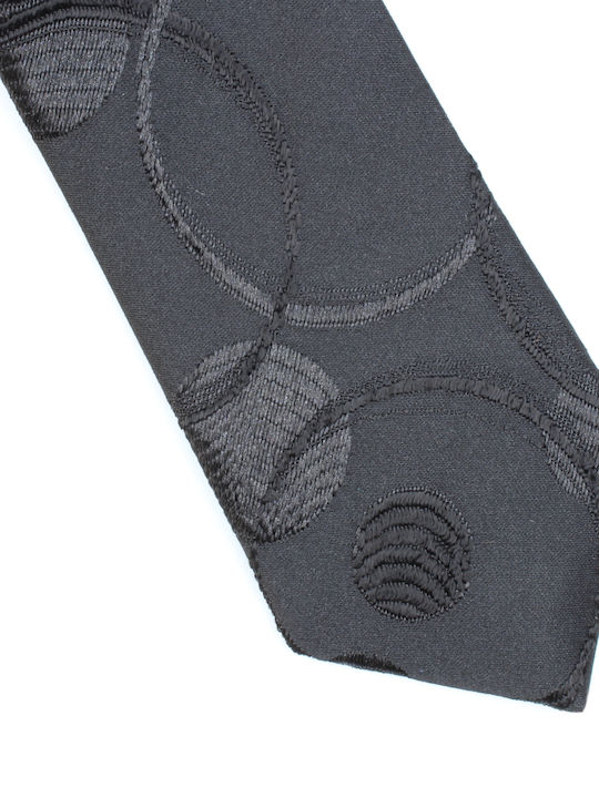 JFashion Herren Krawatte Gedruckt in Schwarz Farbe