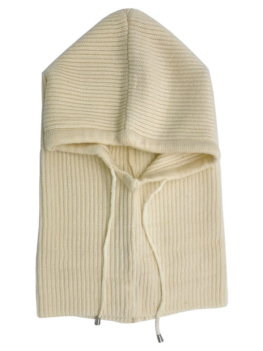 Beanie Ανδρικός Σκούφος Πλεκτός σε Εκρού χρώμα