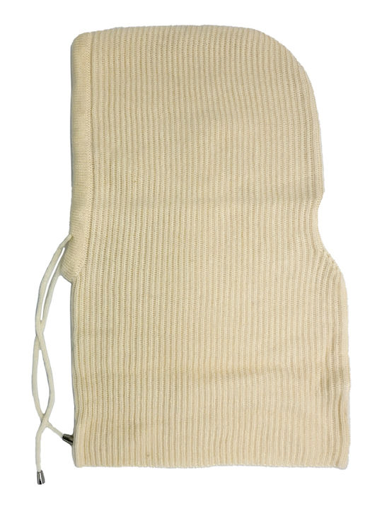 Beanie Ανδρικός Σκούφος Πλεκτός σε Εκρού χρώμα