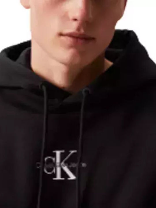 Calvin Klein Sweatshirt with Hood Ebony