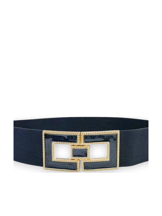 Φαρδιά Ελαστική Γυναικεία Ζώνη Navy Μπλε