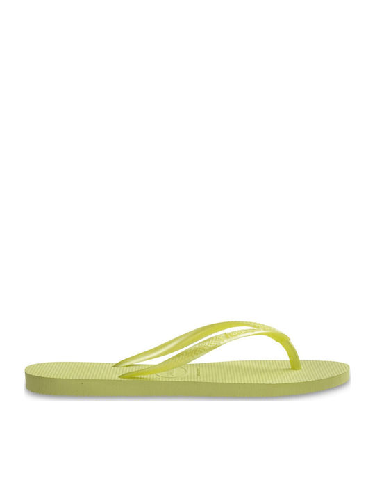 Slim Women's Flip Flops Green