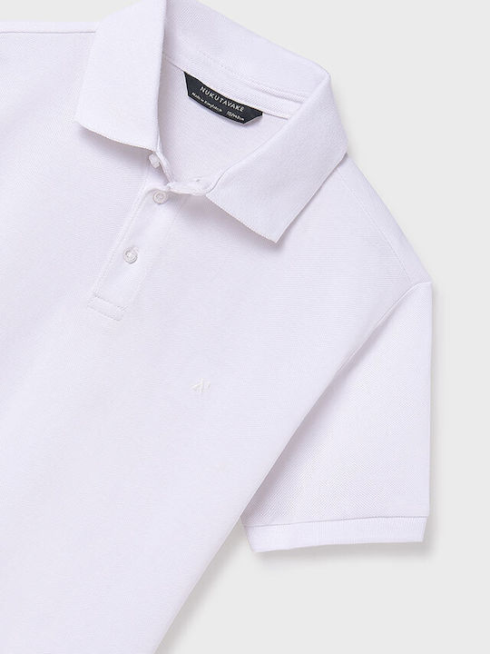 Kids' Polo Short Sleeve White