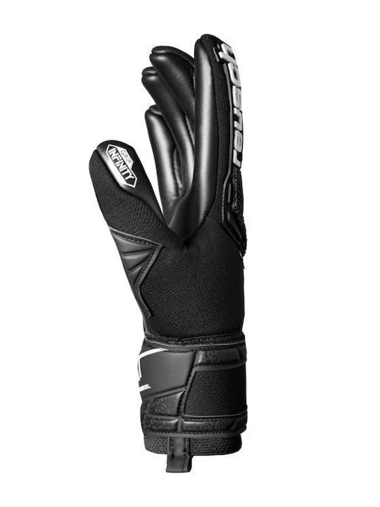 Reusch Attrakt Freegel Infinity Adults Goalkeeper Gloves Black