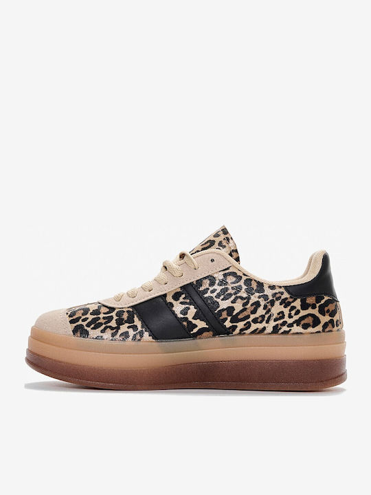 Damen Sneakers Leopard