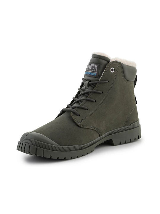 Palladium Cuff Casual Boots Green 79067-325