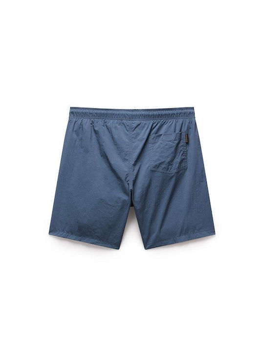 V-box Men's Blue Swim Shorts with Prints