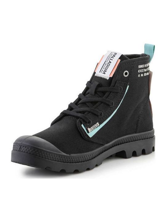 Palladium Pampa Women's Hiking Boots Black