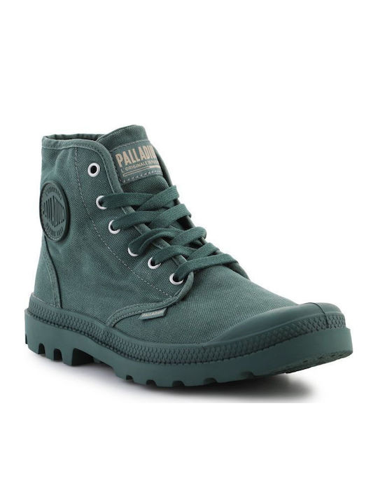 Palladium Pampa Ανδρικά Ορειβατικά Μποτάκια Πράσινα