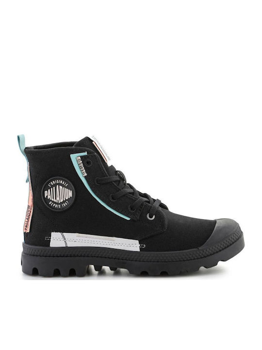 Palladium Pampa Women's Hiking Boots Black