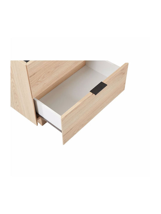 Nachttisch Cubius Beige 58x39x54.2cm