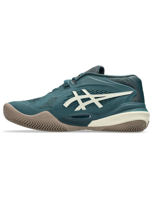 ASICS Men's Tennis Shoes for Clay Courts Green