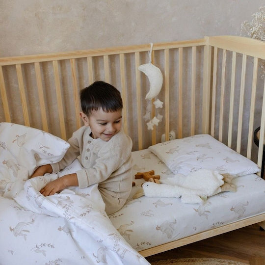 Color Stories Baby Crib Bedding Set Happy Goose 2pcs Multicolour