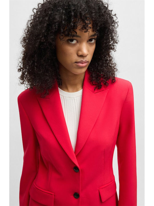 Hugo Women's Blazer Red