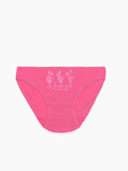 Pretty Baby Set of Kids' Briefs Pink 6pcs