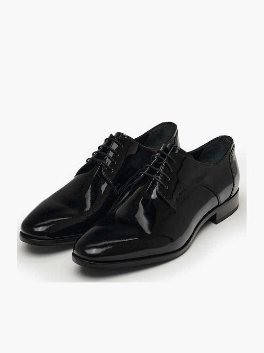 Men's Patent Leather Dress Shoes Black Loust