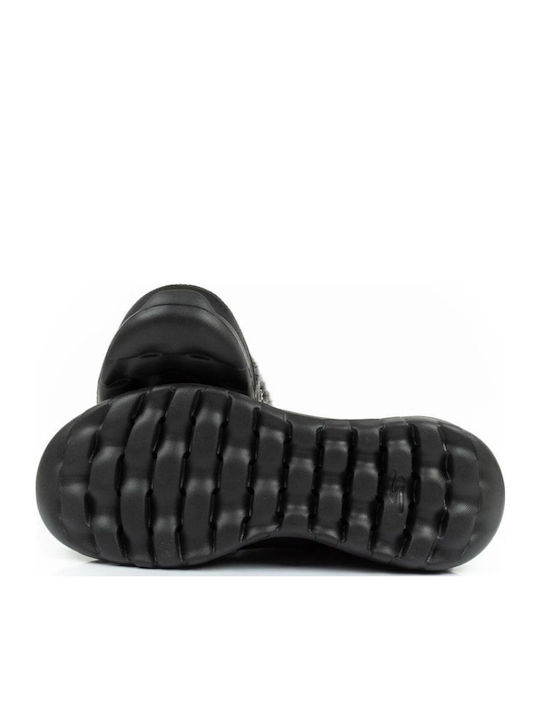 Closed Leather Women's Slippers Black
