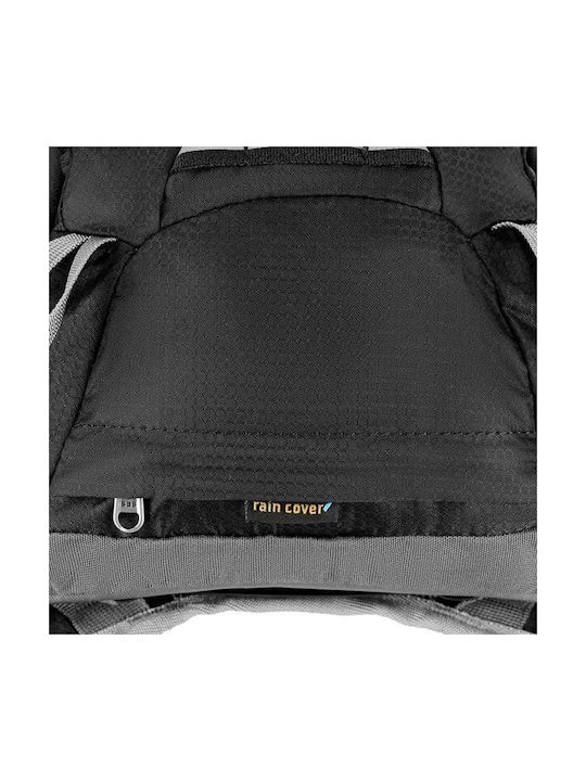 Nils Ορειβατικό Σακίδιο 18lt Αδιάβροχο Μαύρο Daypack