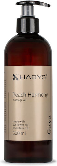 Habys Peach Harmony Organic Oil 500ml