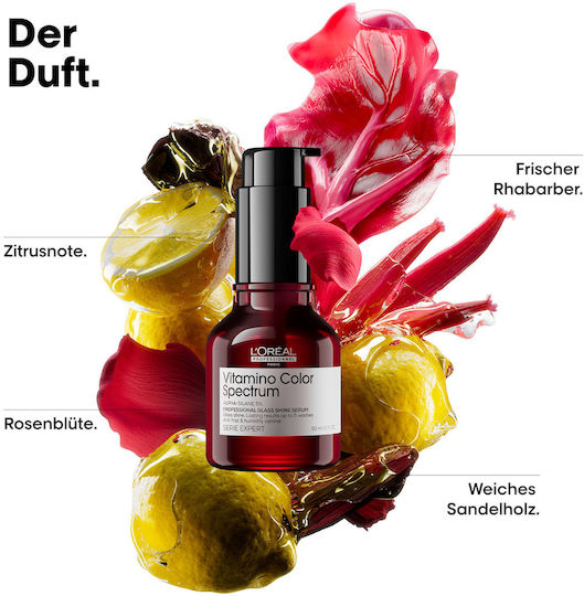 L'Oréal Professionnel Serie Expert Vitamino Color Spectrum Glass Shine Leave In Hair Serum for Anti-Frizz 50ml