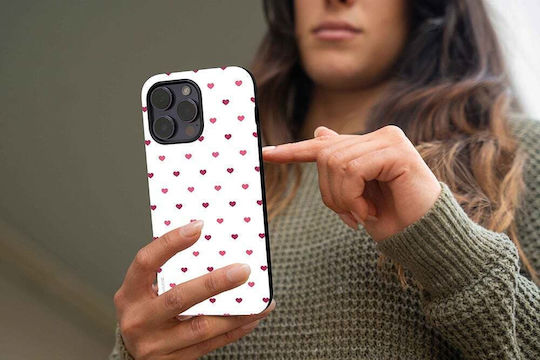 Калъф Sonique Heart Series за Realme C51 Realme C53 Realme Note 50 Бял 01