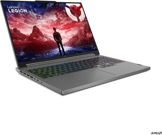 Lenovo Legion Slim 5 16ARP9 16" IPS QHD+ 165Hz (Ryzen 7-7435HS/16GB/512GB SSD/GeForce RTX 4070/No OS) Luna Grey (International English Keyboard)