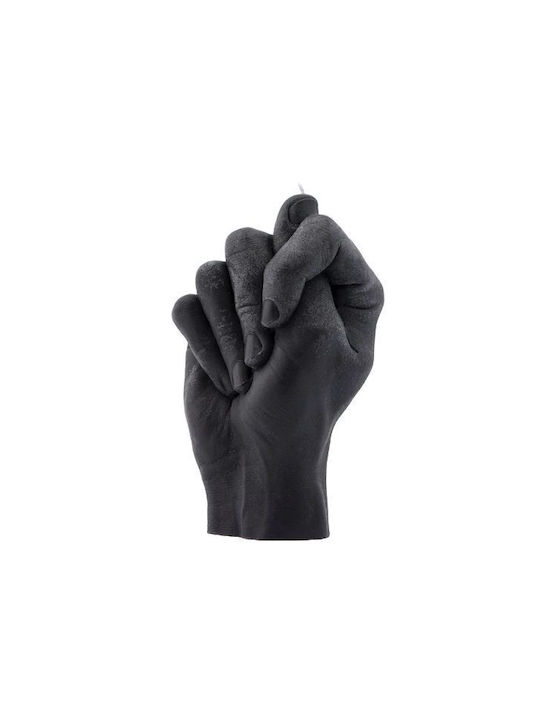Candlehand Lumânare Decorativă Negru 1buc
