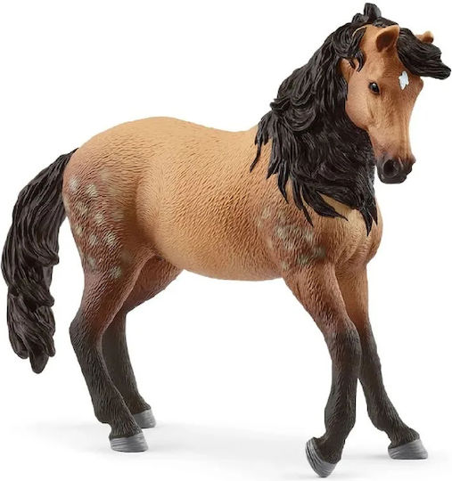 Schleich-S Miniature Toy Andalusian Mare Brown for 5+ Years Old 14cm