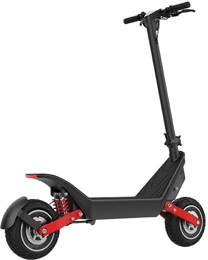 Egoboo Challenger X10 Ηλεκτρικό Πατίνι με 25km/h Max Ταχύτητα και 100km Αυτονομία σε Μαύρο Χρώμα