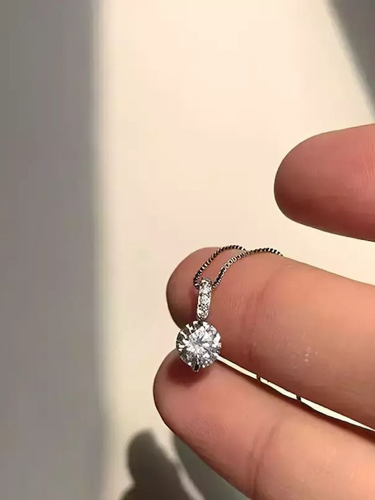 Charm Geometrisch mit Zirkon