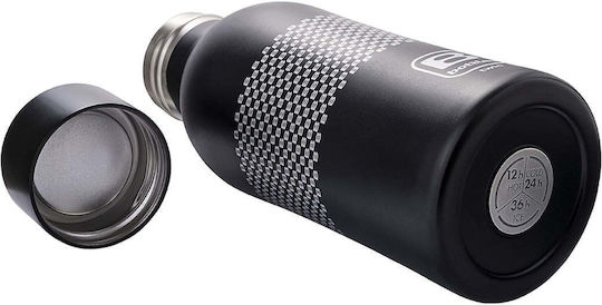 Casa Bugatti Pahar Termos Oțel Inoxidabil Fără BPA 350ml Negru Mat Reciclabil