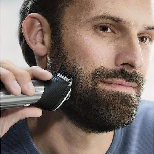 Philips Beard 9000 Prestige Trimmer Μηχανή Επαναφορτιζόμενη BT9810/15