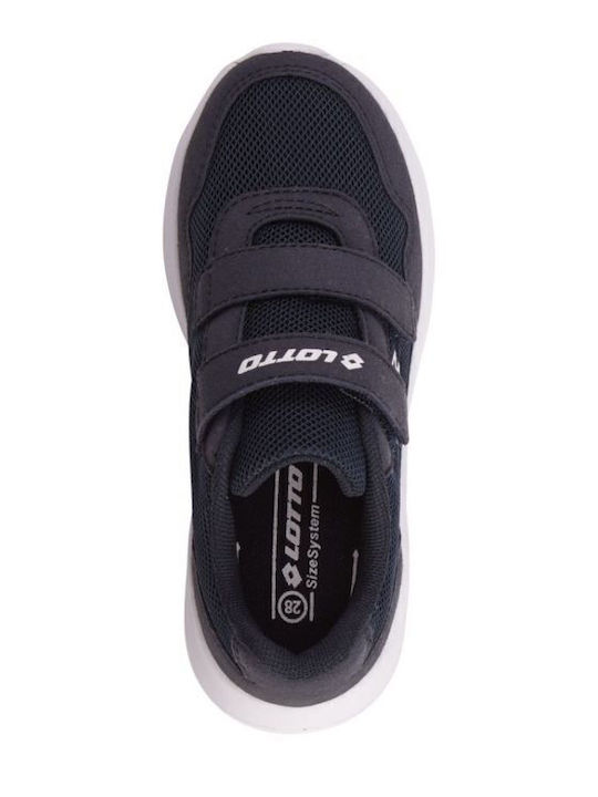 Παιδικά Sneakers με Σκρατς Navy Μπλε
