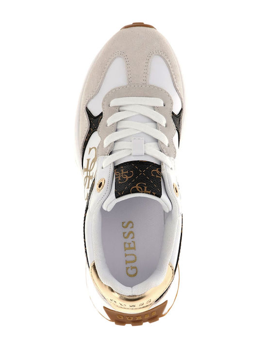Γυναικεία Chunky Sneakers Λευκά / Μπεζ