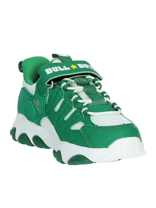 Παιδικά Sneakers με Σκρατς & Φωτάκια Πράσινα